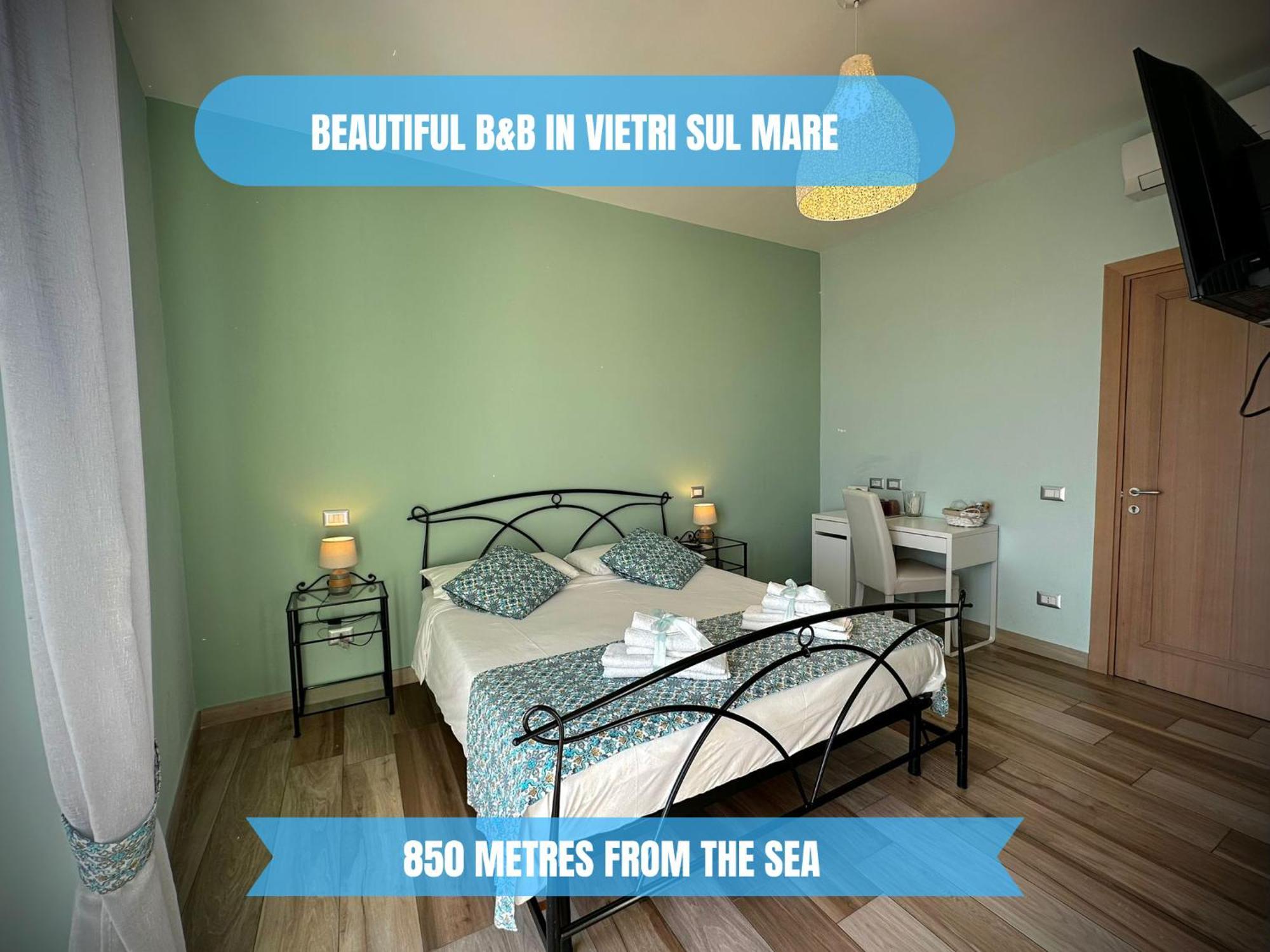 مبيت وإفطار Vietri ---5 Minutes From The Sea ---Panorama And A-C المظهر الخارجي الصورة