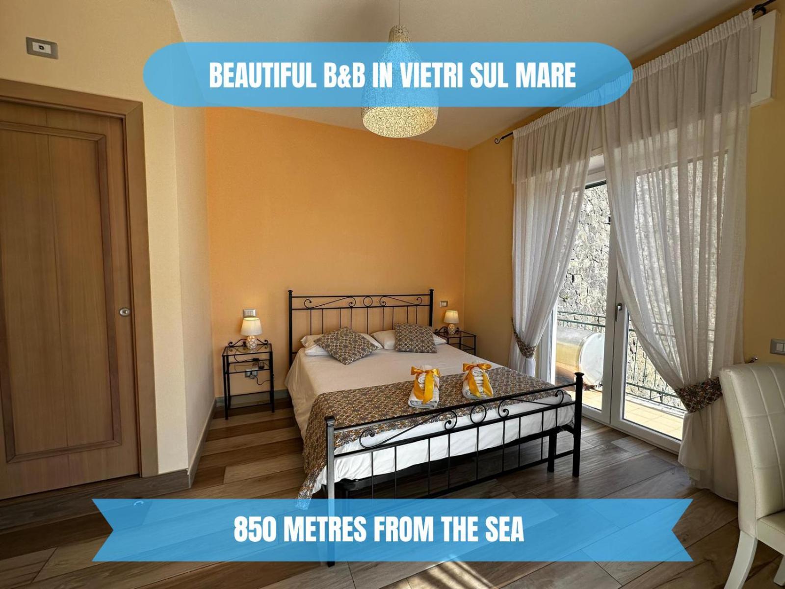 مبيت وإفطار Vietri ---5 Minutes From The Sea ---Panorama And A-C المظهر الخارجي الصورة